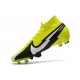 Crampon Nike Mercurial Superfly VII Elite FG Jaune Noir Blanc