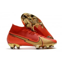 Crampon Nike Mercurial Superfly VII Elite FG CR100 Rouge Or