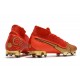 Crampon Nike Mercurial Superfly VII Elite FG CR100 Rouge Or