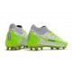 Nike Phantom GT Elite DF FG Crampon Blanc Vert