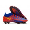 Nike Phantom GT Elite DF FG Crampon Bleu Rouge Jaune