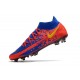 Nike Phantom GT Elite DF FG Crampon Bleu Rouge Jaune