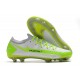 Nike Crampons Football Phantom GT Elite FG Blanc Vert