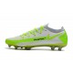 Nike Crampons Football Phantom GT Elite FG Blanc Vert