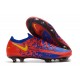 Nike Crampons Football Phantom GT Elite FG Rouge Bleu Jaune