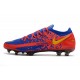 Nike Crampons Football Phantom GT Elite FG Rouge Bleu Jaune