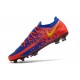 Nike Crampons Football Phantom GT Elite FG Rouge Bleu Jaune