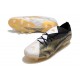 adidas Nouveau Chaussures Nemeziz 19.1 FG - Blanc Or Metallique Noir