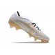 adidas Nouveau Chaussures Nemeziz 19.1 FG - Blanc Or Metallique Noir