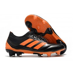 Nouvelles Crampons de Foot - Adidas Copa 19.1 FG Noir Orange