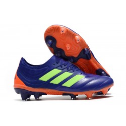 Nouvelles Crampons de Foot - Adidas Copa 19.1 FG Violet Vert