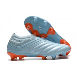 Chaussures Foot adidas Copa 20+ FG Ciel Bleu Royal Corail