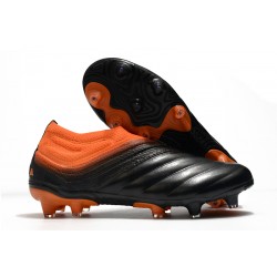 Chaussures Foot adidas Copa 20+ FG Corail Noir Rouge Goire