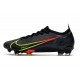 Chaussure Nike Mercurial Vapor XIV Elite FG Noir Cyber Noir