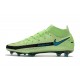 Nike Phantom GT Elite DF FG Crampon Vert Noir