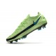 Nike Crampons Football Phantom GT Elite FG Impulse - Vert Bleu