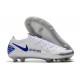 Nike Crampons Football Phantom GT Elite FG Blanc Bleu