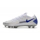 Nike Crampons Football Phantom GT Elite FG Blanc Bleu