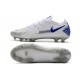Nike Crampons Football Phantom GT Elite FG Blanc Bleu