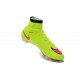 2015 Nike Mercurial Superfly 4 FG Crampons de Football Volt Hyper Rose Noir