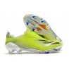 Chaussure adidas X Ghosted + FG Jaune Fluo Noir