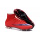 2015 Nouvelle Chaussure Nike Mercurial Superfly IV FG Rouge Vif Violet Persan Noir