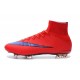 2015 Nouvelle Chaussure Nike Mercurial Superfly IV FG Rouge Vif Violet Persan Noir