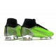 Nike Mercurial Superfly 8 Elite FG Vert Noir Argent