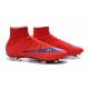2015 Nouvelle Chaussure Nike Mercurial Superfly IV FG Rouge Vif Violet Persan Noir