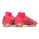 Nike Mercurial Superfly 8 Elite FG Rouge Or Noir