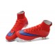 2015 Nouvelle Chaussure Nike Mercurial Superfly IV FG Rouge Vif Violet Persan Noir