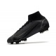 Chaussures de Football Nike Mercurial Superfly VIII Elite FG Noir