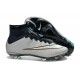 Nouveau Chaussure de Football Nike Mercurial Superfly CR FG Argent Blanc Hyper Turquoise Noir