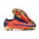 Chaussure Nouveau Nike Phantom GT Elite FG Orange Or Bleu