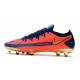 Chaussure Nouveau Nike Phantom GT Elite FG Orange Or Bleu