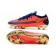 Chaussure Nouveau Nike Phantom GT Elite FG Orange Or Bleu