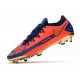 Chaussure Nouveau Nike Phantom GT Elite FG Orange Or Bleu