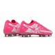 Chaussure Nouveau Nike Phantom GT Elite FG Rose Blanc