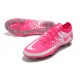 Chaussure Nouveau Nike Phantom GT Elite FG Rose Blanc