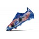 adidas X Ghosted.1 FG Crampons Bleu Rouge