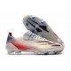adidas X Ghosted.1 FG Crampons Argenté Noir Rouge