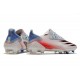 adidas X Ghosted.1 FG Crampons Argenté Noir Rouge