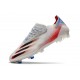 adidas X Ghosted.1 FG Crampons Argenté Noir Rouge