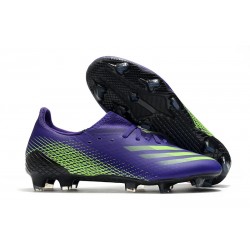 adidas X Ghosted.1 FG Crampons Violet Vert 