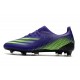 adidas X Ghosted.1 FG Crampons Violet Vert 