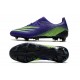 adidas X Ghosted.1 FG Crampons Violet Vert 