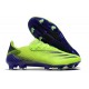 adidas X Ghosted.1 FG Crampons Precision To Blur - Vert Violet Jaune