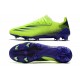 adidas X Ghosted.1 FG Crampons Precision To Blur - Vert Violet Jaune