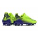 adidas X Ghosted.1 FG Crampons Precision To Blur - Vert Violet Jaune