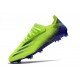 adidas X Ghosted.1 FG Crampons Precision To Blur - Vert Violet Jaune